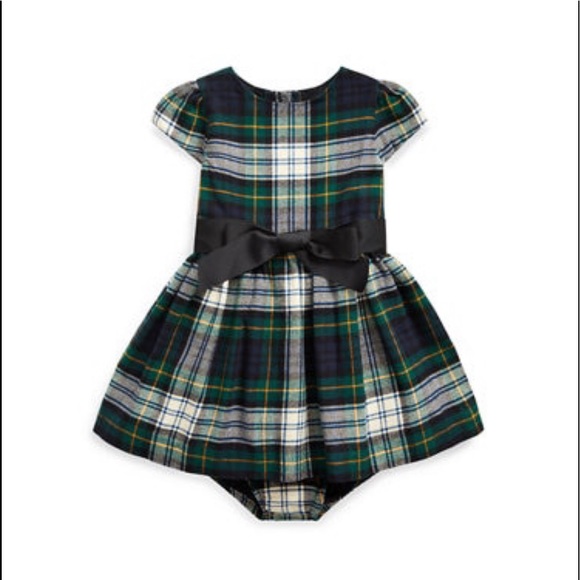 ralph lauren tartan plaid dress